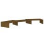 vidaXL Monitorständer Honigbraun 80x24x10,5 cm Massivholz Kiefer vidaXL Monitorständer Honigbraun 80x24x10,5 cm Massivholz Kiefer