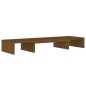 vidaXL Monitorständer Honigbraun 80x24x10,5 cm Massivholz Kiefer vidaXL Monitorständer Honigbraun 80x24x10,5 cm Massivholz Kiefer