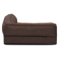 vidaXL Hundematratze Ergonomisch 60x42 cm Leinenoptik Fleece Braun vidaXL Hundematratze Ergonomisch 60x42 cm Leinenoptik Fleece Braun