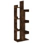 vidaXL Bücherschrank 48x25,5x140 cm Räuchereiche Holzwerkstoff vidaXL Bücherschrank 48x25,5x140 cm Räuchereiche Holzwerkstoff