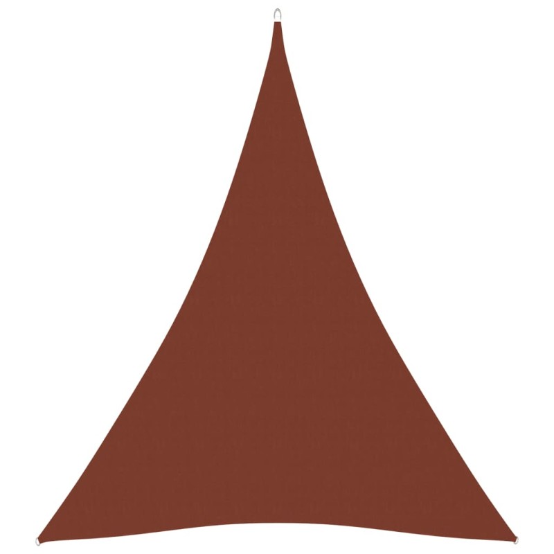 vidaXL Sonnensegel Oxford-Gewebe Dreieckig 3x4x4 m Terrakottarot vidaXL Sonnensegel Oxford-Gewebe Dreieckig 3x4x4 m Terrakottarot
