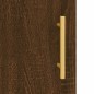 vidaXL Highboard Braun Eichen-Optik 69,5x34x180 cm Holzwerkstoff vidaXL Highboard Braun Eichen-Optik 69,5x34x180 cm Holzwerkstoff