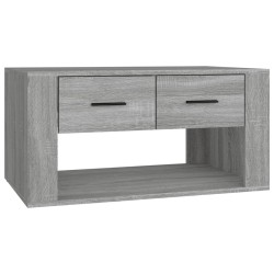 vidaXL Couchtisch Grau Sonoma 80x50x40 cm Holzwerkstoff