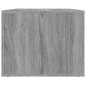 vidaXL Couchtisch Grau Sonoma 80x50x40 cm Holzwerkstoff