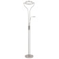 vidaXL Stehlampe 18 W Silbern 180 cm Dimmbar vidaXL Stehlampe 18 W Silbern 180 cm Dimmbar