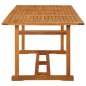 vidaXL Garten-Esstisch 180x90x75 cm Massivholz Akazie vidaXL Garten-Esstisch 180x90x75 cm Massivholz Akazie