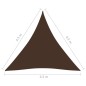 vidaXL Sonnensegel Oxford-Gewebe Dreieckig 4,5x4,5x4,5 m Braun vidaXL Sonnensegel Oxford-Gewebe Dreieckig 4,5x4,5x4,5 m Braun