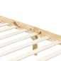 vidaXL Himmelbett-Gestell Massivholz Kiefer 90 x 200 cm vidaXL Himmelbett-Gestell Massivholz Kiefer 90 x 200 cm