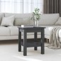vidaXL Couchtisch Grau 35x35x40 cm Massivholz Kiefer vidaXL Couchtisch Grau 35x35x40 cm Massivholz Kiefer