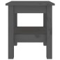 vidaXL Couchtisch Grau 35x35x40 cm Massivholz Kiefer vidaXL Couchtisch Grau 35x35x40 cm Massivholz Kiefer