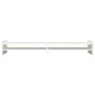 vidaXL Monitorständer Weiß 100x27x15 cm Massivholz Kiefer vidaXL Monitorständer Weiß 100x27x15 cm Massivholz Kiefer