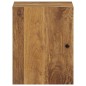 vidaXL Bad-Wandschrank 38x33x48 cm Massivholz Mango vidaXL Bad-Wandschrank 38x33x48 cm Massivholz Mango