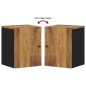 vidaXL Bad-Wandschrank 38x33x48 cm Massivholz Mango vidaXL Bad-Wandschrank 38x33x48 cm Massivholz Mango