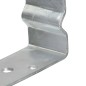 vidaXL Pfostenträger 6 Stk. Silbern 12×6×15 cm Verzinkter Stahl vidaXL Pfostenträger 6 Stk. Silbern 12×6×15 cm Verzinkter Stahl
