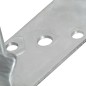 vidaXL Pfostenträger 6 Stk. Silbern 12×6×15 cm Verzinkter Stahl vidaXL Pfostenträger 6 Stk. Silbern 12×6×15 cm Verzinkter Stahl