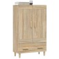 vidaXL Highboard Sonoma-Eiche 70x31x115 cm Holzwerkstoff vidaXL Highboard Sonoma-Eiche 70x31x115 cm Holzwerkstoff