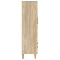 vidaXL Highboard Sonoma-Eiche 70x31x115 cm Holzwerkstoff vidaXL Highboard Sonoma-Eiche 70x31x115 cm Holzwerkstoff