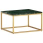 vidaXL Couchtisch Grün 60×60×35 cm Echtstein in Marmoroptik vidaXL Couchtisch Grün 60×60×35 cm Echtstein in Marmoroptik