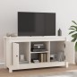 vidaXL TV-Schrank Weiß 103x36,5x52 cm Massivholz Kiefer vidaXL TV-Schrank Weiß 103x36,5x52 cm Massivholz Kiefer