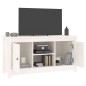 vidaXL TV-Schrank Weiß 103x36,5x52 cm Massivholz Kiefer vidaXL TV-Schrank Weiß 103x36,5x52 cm Massivholz Kiefer