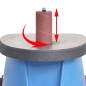 vidaXL Oszillierender Spindelschleifer 450 W Blau vidaXL Oszillierender Spindelschleifer 450 W Blau