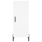 vidaXL Sideboard Weiß 34,5x34x90 cm Holzwerkstoff vidaXL Sideboard Weiß 34,5x34x90 cm Holzwerkstoff