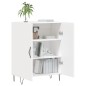 vidaXL Sideboard Weiß 69,5x34x90 cm Holzwerkstoff vidaXL Sideboard Weiß 69,5x34x90 cm Holzwerkstoff
