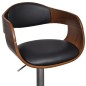 Barhocker 2 Stk. Bugholz und Kunstleder Barhocker 2 Stk. Bugholz und Kunstleder