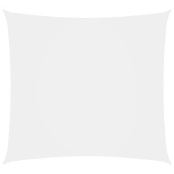 vidaXL Sonnensegel Oxford-Gewebe Quadratisch 7x7 m Weiß