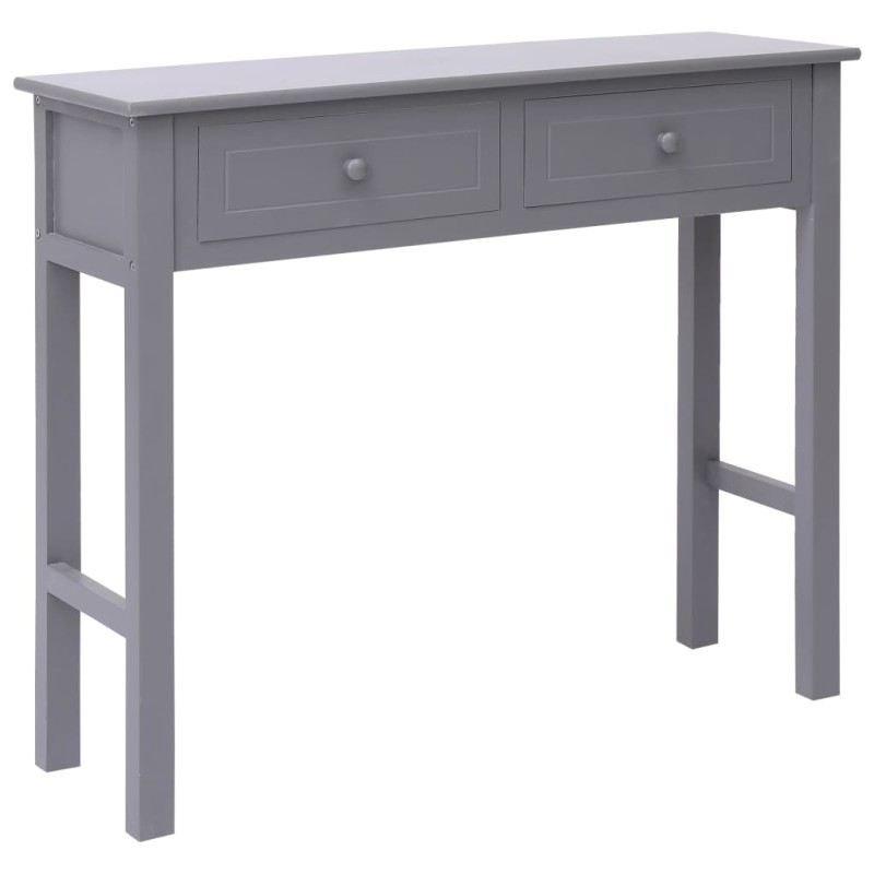 vidaXL Konsolentisch Grau 90×30×77 cm Holz vidaXL Konsolentisch Grau 90×30×77 cm Holz