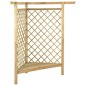 vidaXL Eckpergola mit Bank 166x81x174 cm Kiefernholz Imprägniert vidaXL Eckpergola mit Bank 166x81x174 cm Kiefernholz Imprägniert