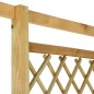 vidaXL Eckpergola mit Bank 166x81x174 cm Kiefernholz Imprägniert vidaXL Eckpergola mit Bank 166x81x174 cm Kiefernholz Imprägniert