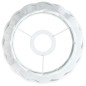 vidaXL Lampenschirm Weiß Ø20x15 cm Korbweide vidaXL Lampenschirm Weiß Ø20x15 cm Korbweide