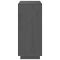 vidaXL Sideboard Grau 70x34x80 cm Massivholz Kiefer vidaXL Sideboard Grau 70x34x80 cm Massivholz Kiefer