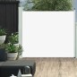 vidaXL Ausziehbare Seitenmarkise 100x300 cm Creme vidaXL Ausziehbare Seitenmarkise 100x300 cm Creme