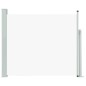 vidaXL Ausziehbare Seitenmarkise 100x300 cm Creme vidaXL Ausziehbare Seitenmarkise 100x300 cm Creme