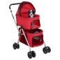 vidaXL Hundewagen für 2 Hunde Faltbar Rot 83x48x97 cm Oxford-Gewebe vidaXL Hundewagen für 2 Hunde Faltbar Rot 83x48x97 cm Oxford-Gewebe