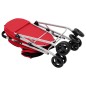 vidaXL Hundewagen für 2 Hunde Faltbar Rot 83x48x97 cm Oxford-Gewebe vidaXL Hundewagen für 2 Hunde Faltbar Rot 83x48x97 cm Oxford-Gewebe