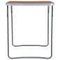 vidaXL Klappbarer Campingtisch mit Metallrahmen 80 x 60 cm vidaXL Klappbarer Campingtisch mit Metallrahmen 80 x 60 cm