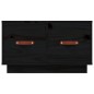 vidaXL Couchtisch Schwarz 60x53x35 cm Massivholz Kiefer vidaXL Couchtisch Schwarz 60x53x35 cm Massivholz Kiefer