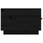 vidaXL Couchtisch Schwarz 60x53x35 cm Massivholz Kiefer vidaXL Couchtisch Schwarz 60x53x35 cm Massivholz Kiefer