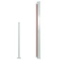 vidaXL Seitenmarkise Ausziehbar 140x300 cm Rot vidaXL Seitenmarkise Ausziehbar 140x300 cm Rot