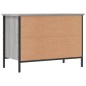 vidaXL Schuhregal Grau Sonoma 69x35x50 cm Holzwerkstoff vidaXL Schuhregal Grau Sonoma 69x35x50 cm Holzwerkstoff