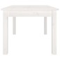 vidaXL Couchtisch Weiß 80x50x40 cm Massivholz Kiefer vidaXL Couchtisch Weiß 80x50x40 cm Massivholz Kiefer