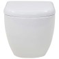 vidaXL Wand-WC Keramik Weiß vidaXL Wand-WC Keramik Weiß