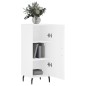 vidaXL Sideboard Weiß 34,5x34x90 cm Holzwerkstoff vidaXL Sideboard Weiß 34,5x34x90 cm Holzwerkstoff