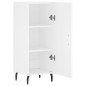 vidaXL Sideboard Weiß 34,5x34x90 cm Holzwerkstoff vidaXL Sideboard Weiß 34,5x34x90 cm Holzwerkstoff