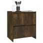 vidaXL Sideboard Räuchereiche 70x41x75 cm Holzwerkstoff vidaXL Sideboard Räuchereiche 70x41x75 cm Holzwerkstoff