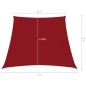 vidaXL Sonnensegel Oxford-Gewebe Trapezförmig 2/4x3 m Rot vidaXL Sonnensegel Oxford-Gewebe Trapezförmig 2/4x3 m Rot