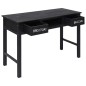 vidaXL Konsolentisch Schwarz 110 x 45 x 76 cm Holz vidaXL Konsolentisch Schwarz 110 x 45 x 76 cm Holz